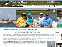 Tablet Screenshot of captaindanswatertours.com